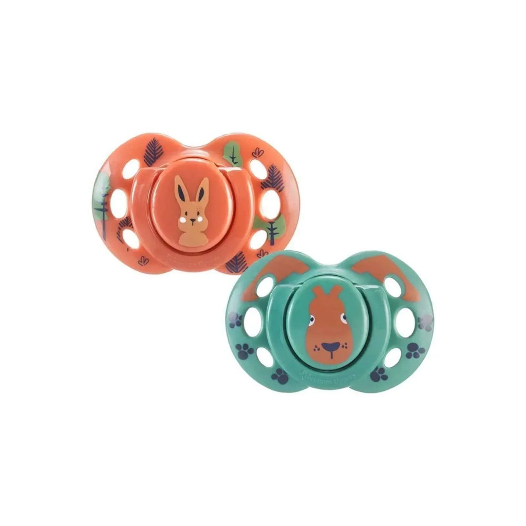 Tommee Tippee Fun Style Soother 18-36 months Pack of 2 Assorted - Bobobiy