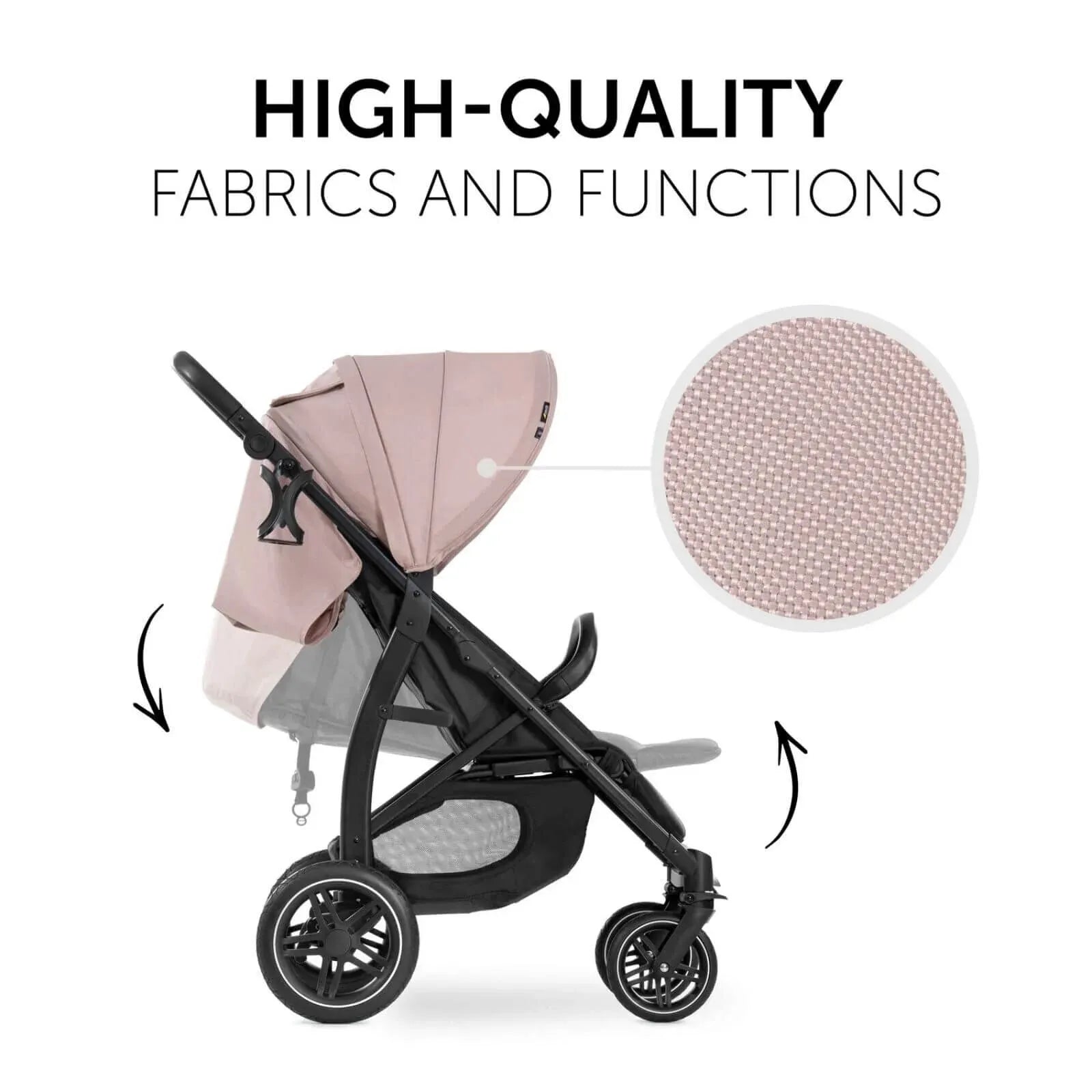 Hauck Rapid 4D Pushchair - Rose