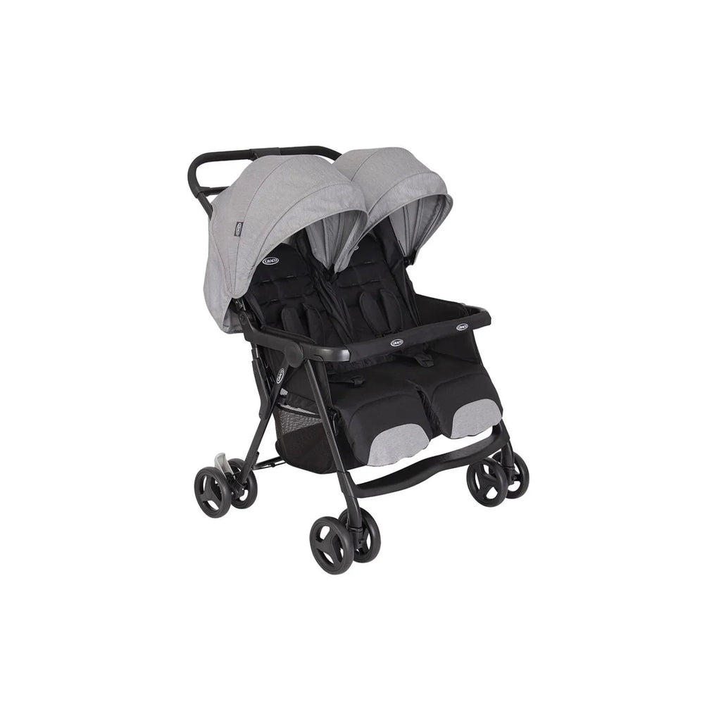Graco DuoRider Double Pushchair - Steeple Grey