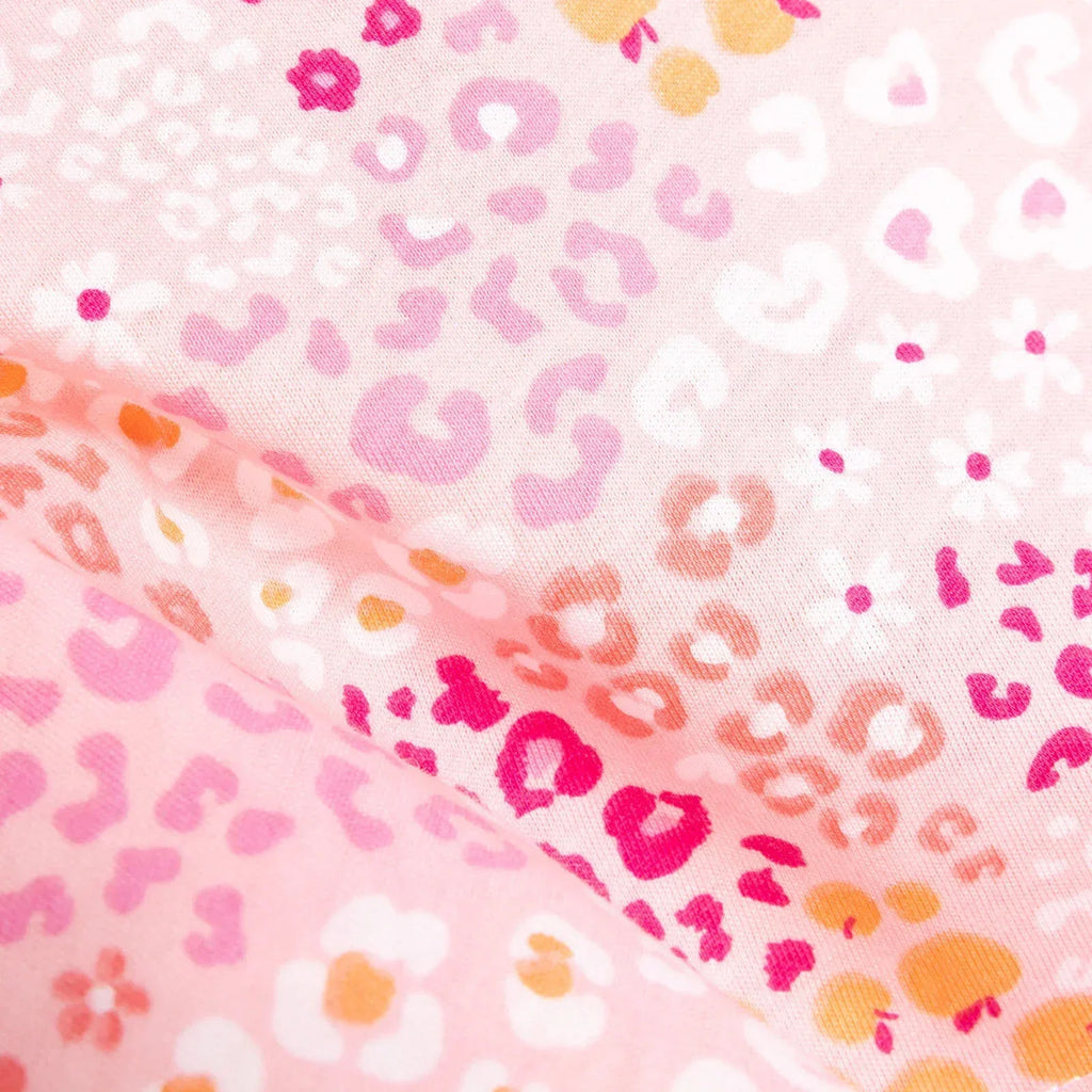 HelloBaby Baby Girl Long Sleeve Pyjamas Set - Dark Pink - Bobobiy