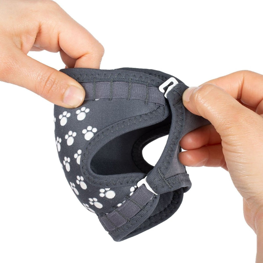 Supported Crawling Knee Brace - Grey