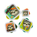 TUM TUM Nesting Snack Pots Pack of 4 - Stanley Sloth - Bobobiy