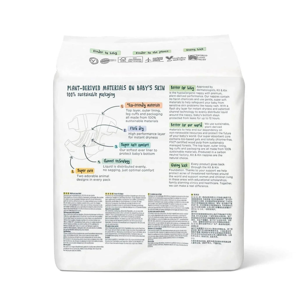 Kit & Kin Nappies Size 6 - 24 nappies - Bobobiy