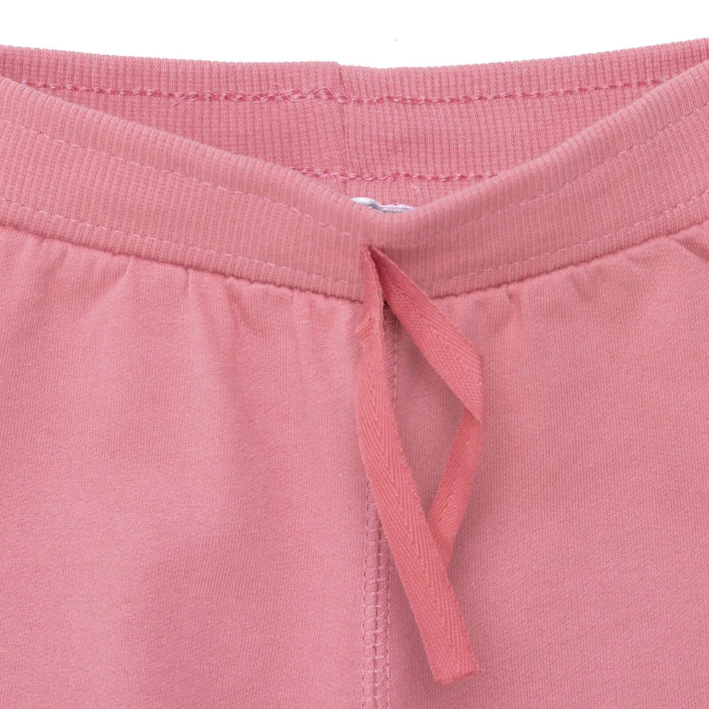 HelloBaby Basic Girl Low Raised Joggers - Light Rose - Bobobiy