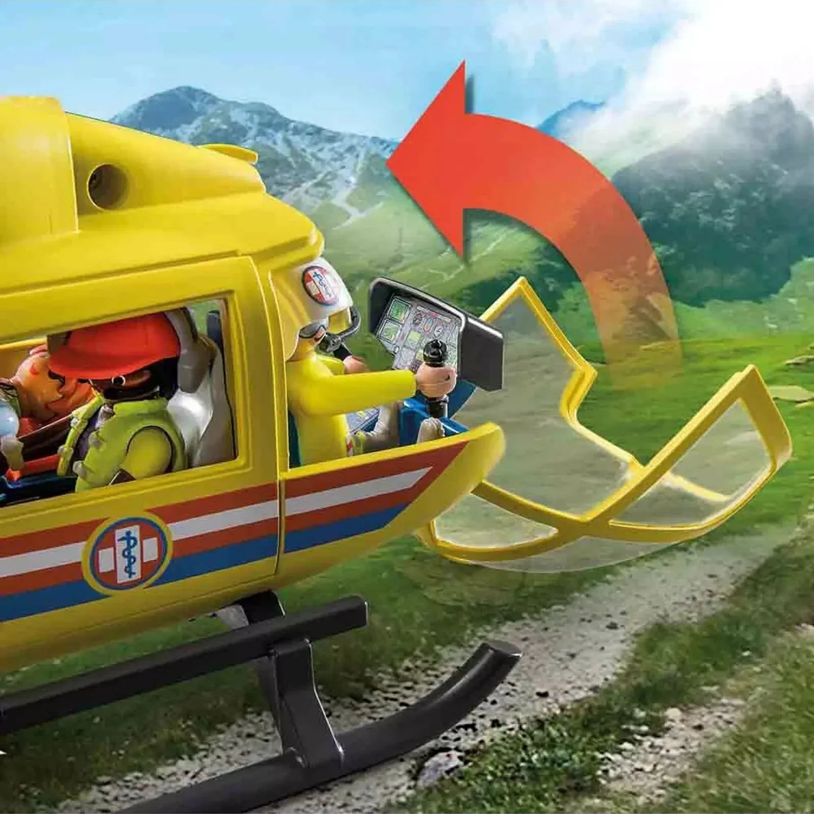 Playmobil City Life Medical Helicopter 71203
