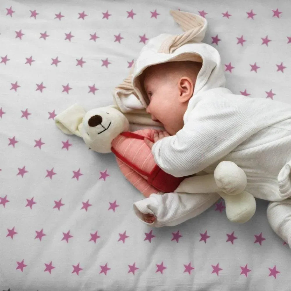 4x-toddler-junior-fitted-sheet-100-cotton-140x70cm-190806 - Bobobiy