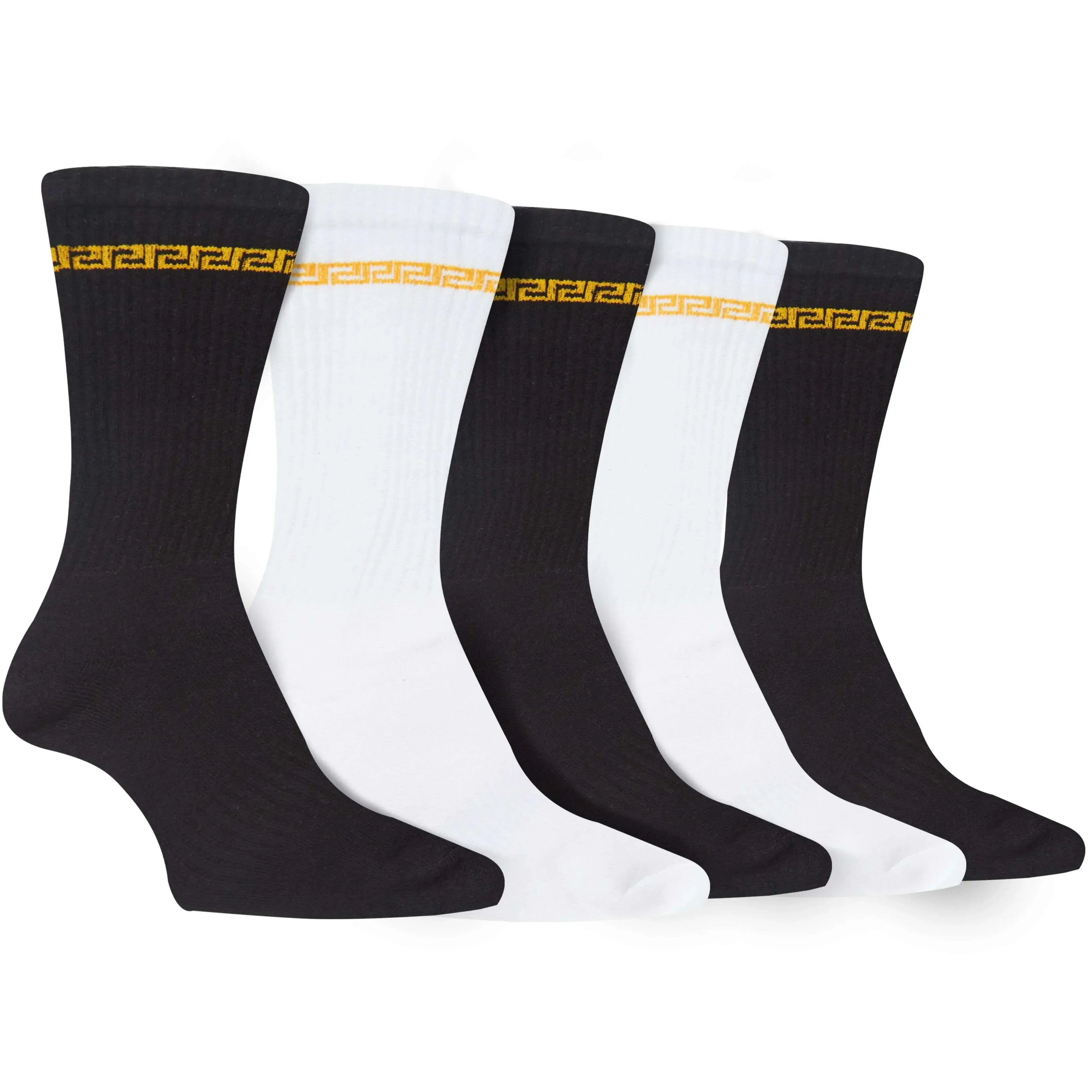 5-pack-men-s-greek-design-sparta-sport-socks-cotton-durable-blend-for-sports-casual-everyday-designer-wear-by-sock-stack-uk-7-11-sparta-socks-1176513479 - Bobobiy