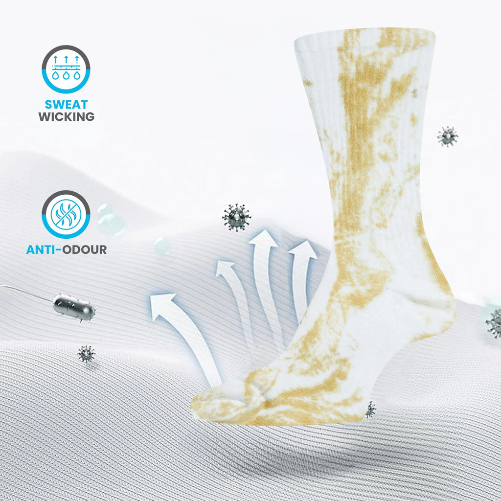 5-pack-tie-dye-sport-socks-cotton-durable-blend-for-casual-everyday-designer-wear-unisex-by-sock-stack-socks-1177103782 - Bobobiy