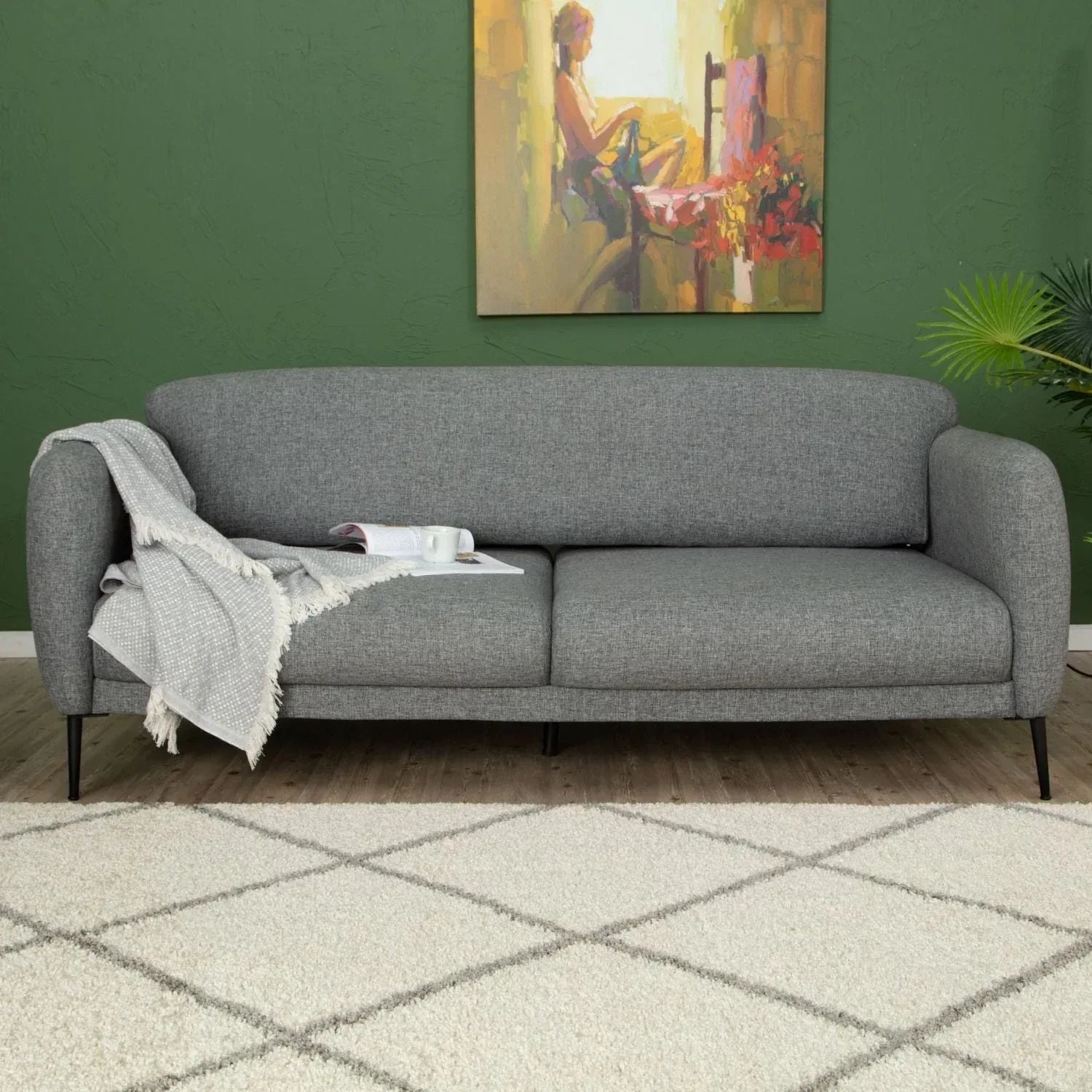 500_Moroccan_Ivory_Shaggy_Rug-9 - Bobobiy