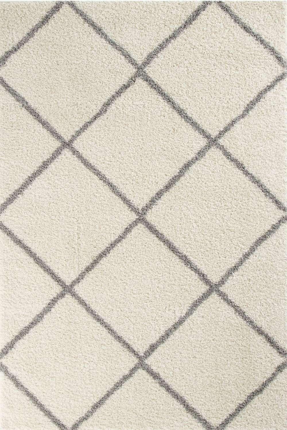 500_Moroccan_Ivory_Shaggy_Rug - Bobobiy