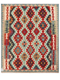 Maimana Afghanistan Kilim Rug - 186 x155 cm - Handmade