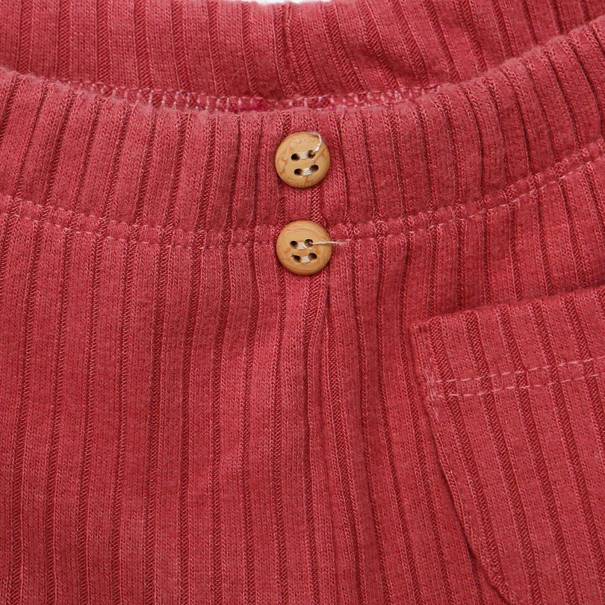 Tuffy Sweatshirt-Leggings - Salmon - Bobobiy