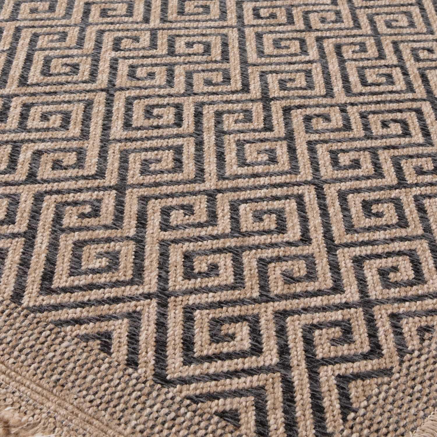 5100_Nature_Outdoor_Rug_Dark_Grey-2 - Bobobiy