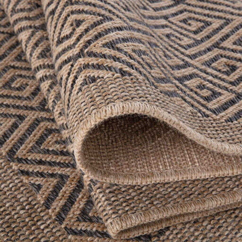 5100_Nature_Outdoor_Rug_Dark_Grey-4 - Bobobiy