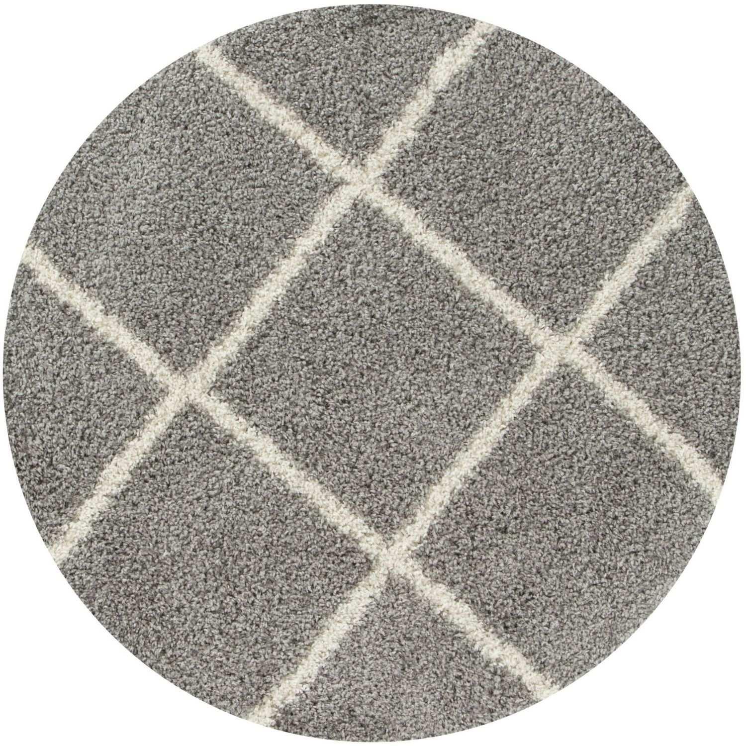 510_Moroccan_Grey_Shaggy_Rug-3 - Bobobiy