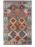 Maimana Afghanistan Kilim Rug - 179 x116 cm - Handmade