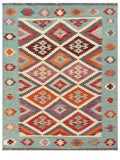 Maimana Afghanistan Kilim Rug - 199 x155 cm - Handmade