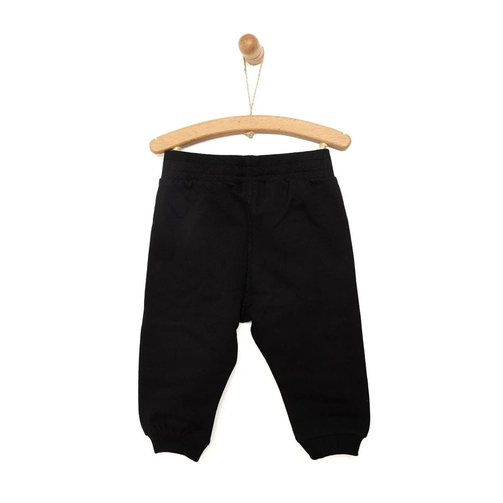HelloBaby Baby Boy Joggers - Black - Bobobiy