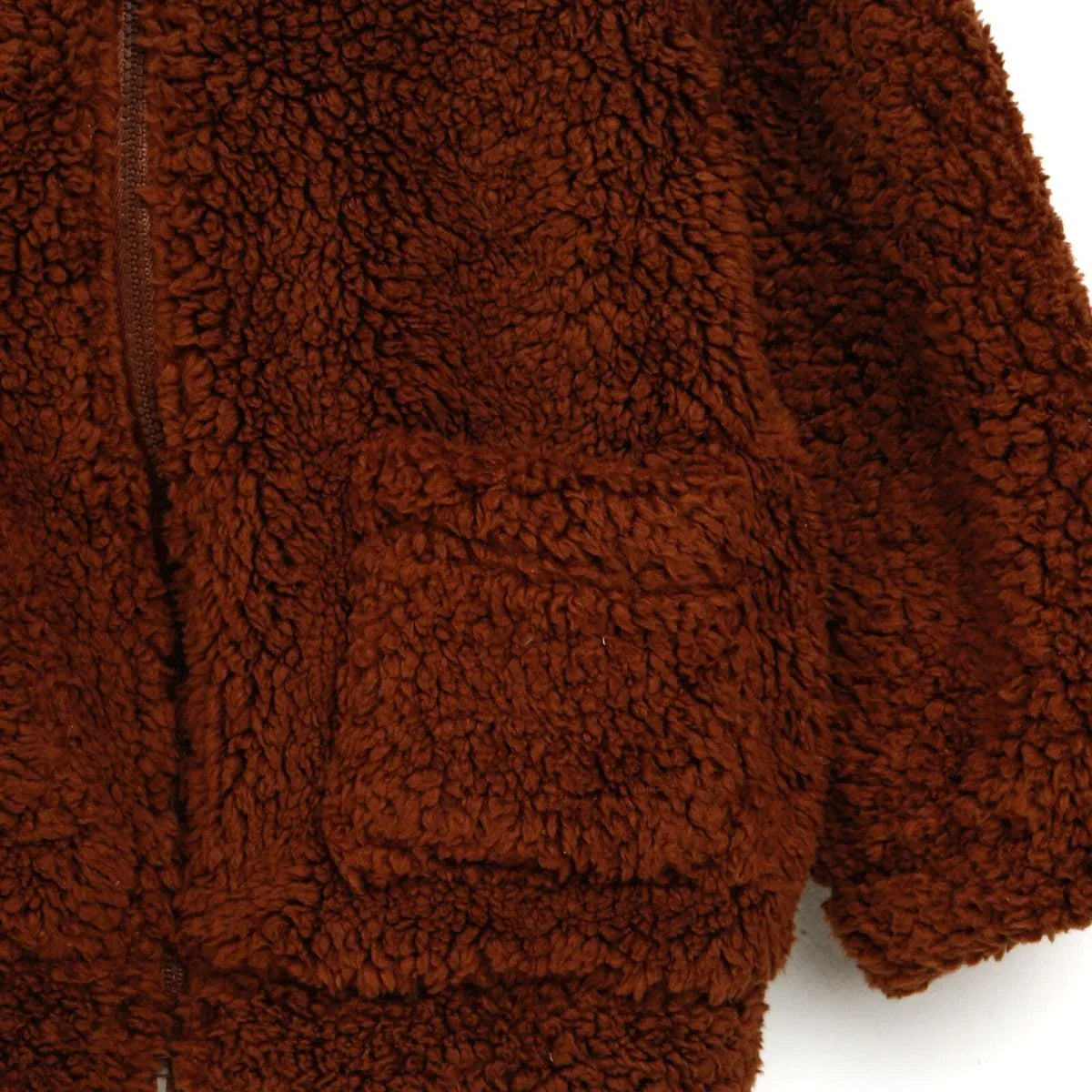 Tuffy Welsoft Plush Jacket - Brown - Bobobiy