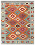 Maimana Afghanistan Kilim Rug - 195 x151 cm - Handmade
