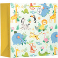 Giant Gift Bag with Safari Animals Design (W450 x H450 x D205 mm)