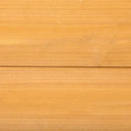 Natural wooden sand pit panel close-up with visible grain and screws