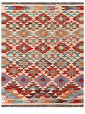 Maimana Afghanistan Kilim Rug - 191 x148 cm - Handmade