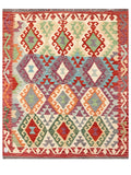 Maimana Afghanistan Kilim Rug - 182 x158 cm - Handmade