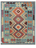 Maimana Afghanistan Kilim Rug - 187 x148 cm - Handmade