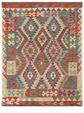 Maimana Afghanistan Kilim Rug - 192 x149 cm - Handmade