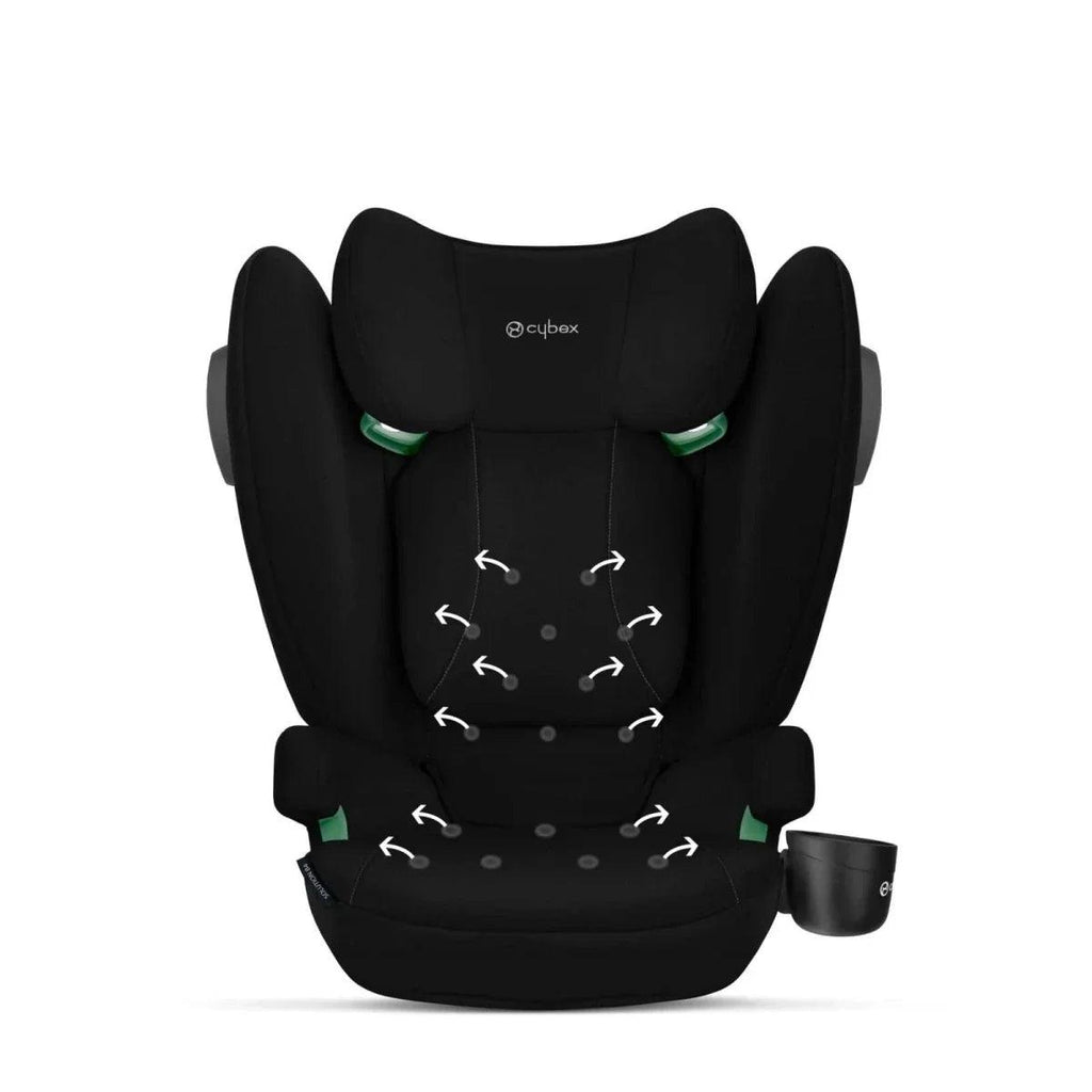 Cybex Solution B4 i-Fix Group 2/3 Car Seat (4 Years to 12 Years) - Volcano Black