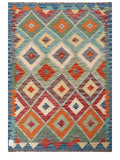 Maimana Afghanistan Kilim Rug - 147 x101 cm - Handmade