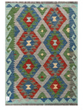 Maimana Afghanistan Kilim Rug - 140 x97 cm - Handmade