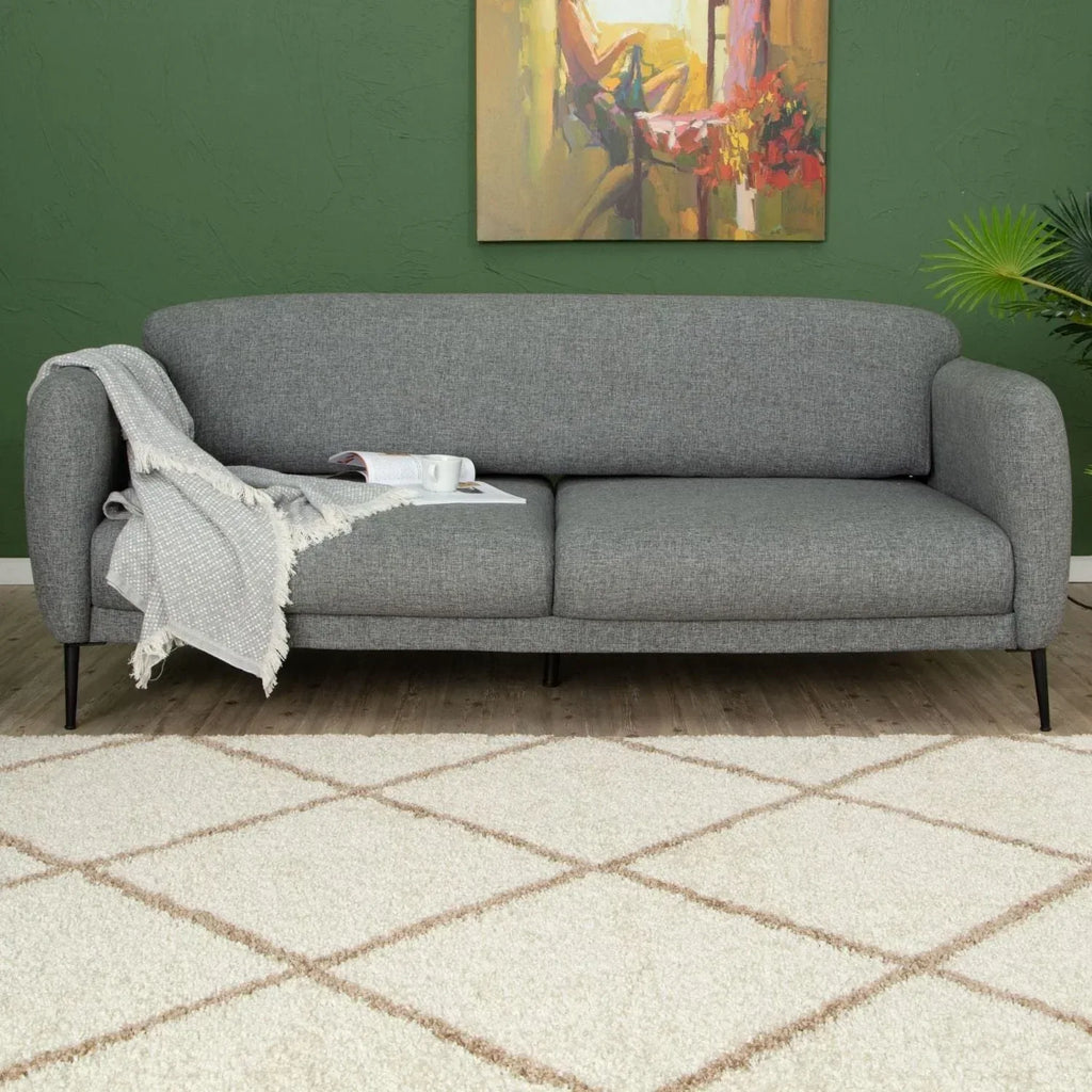 530_Moroccan_Ivory_Shaggy_Rug-11 - Bobobiy