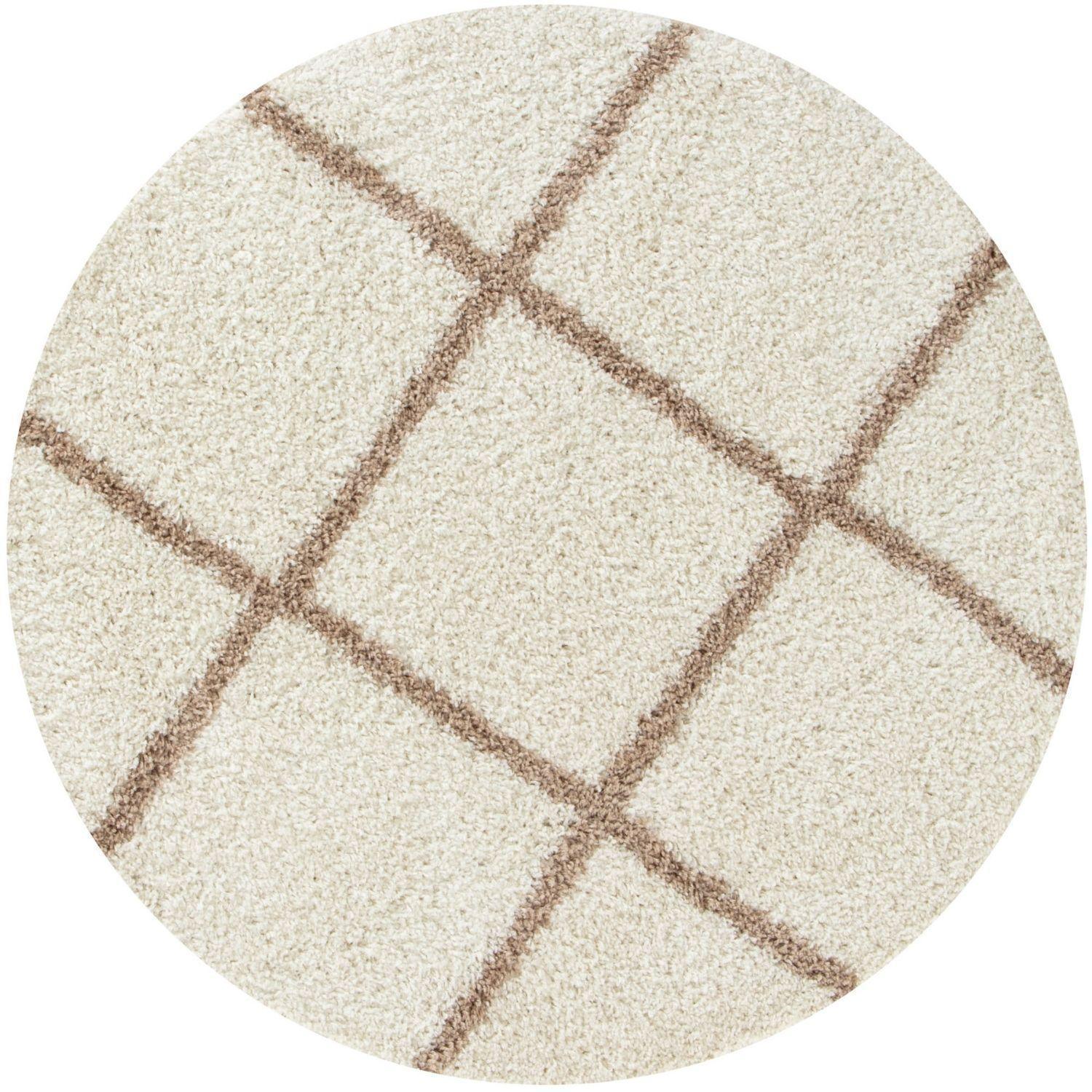 530_Moroccan_Ivory_Shaggy_Rug-3 - Bobobiy