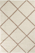530_Moroccan_Ivory_Shaggy_Rug - Bobobiy