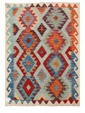 Maimana Afghanistan Kilim Rug - 142 x99 cm - Handmade