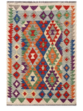 Maimana Afghanistan Kilim Rug - 143 x96 cm - Handmade