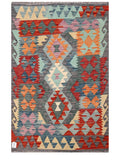 Maimana Afghanistan Kilim Rug - 153 x99 cm - Handmade