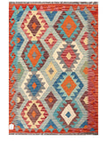Maimana Afghanistan Kilim Rug - 149 x89 cm - Handmade