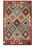 Maimana Afghanistan Kilim Rug - 149 x96 cm - Handmade