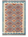 Maimana Afghanistan Kilim Rug - 146 x105 cm - Handmade