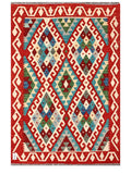 Maimana Afghanistan Kilim Rug - 152 x113 cm - Handmade