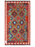 Maimana Afghanistan Kilim Rug - 133 x 76 cm - Handmade