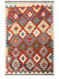 Maimana Afghanistan Kilim Rug - 145 x101 cm - Handmade
