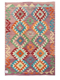 Maimana Afghanistan Kilim Rug - 156 x97 cm - Handmade