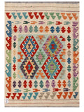 Maimana Afghanistan Kilim Rug - 141 x99 cm - Handmade