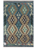 Maimana Afghanistan Kilim Rug - 123 x 79 cm - Handmade