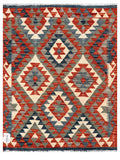 Maimana Afghanistan Kilim Rug - 104 x 80 cm - Handmade