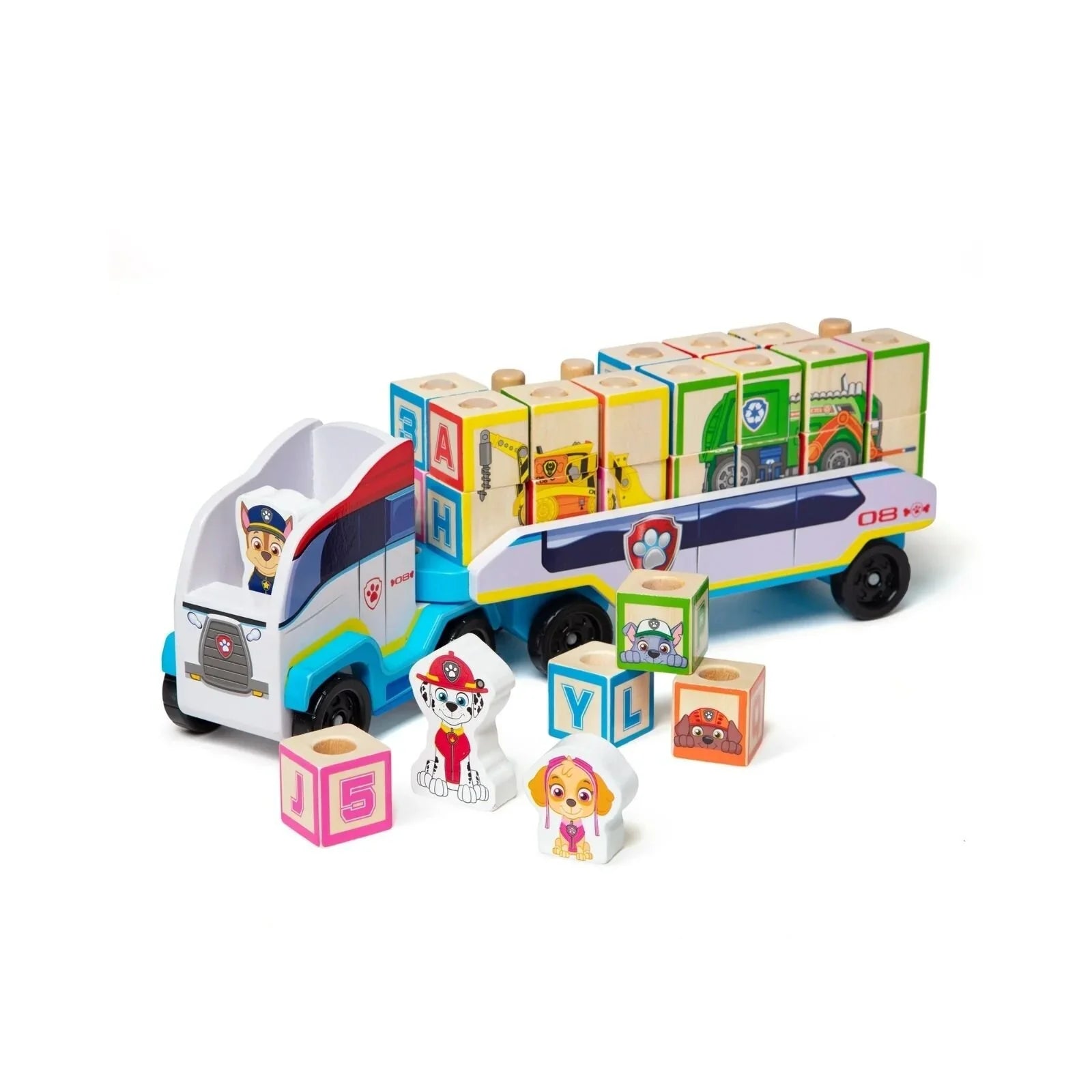 Melissa & Doug Paw Patrol ABC Block Truck
